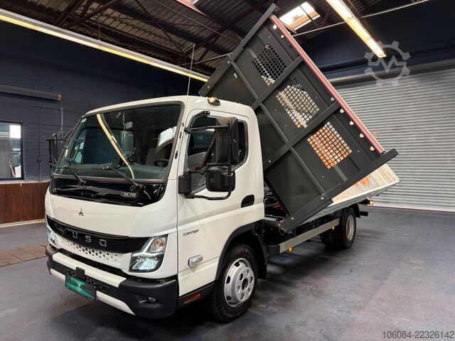 Kolme poole kallurkaubik MITSUBISHI Fuso Canter 7C18 3 Seiten Kipper Klima LED AHK