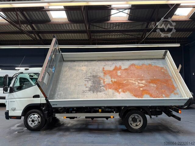 Kolme poole kallurkaubik MITSUBISHI Fuso Canter 7C18 3 Seiten Kipper Klima LED AHK