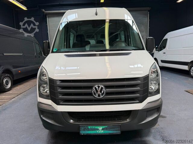 Mikroautobuss VOLKSWAGEN Crafter MAXI L3H2 6 Sitze Klima STHZ AHK 1.Hand