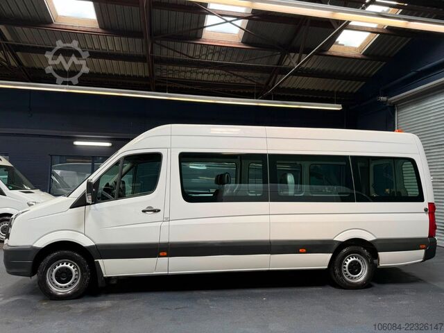 Mikroautobuss VOLKSWAGEN Crafter MAXI L3H2 6 Sitze Klima STHZ AHK 1.Hand