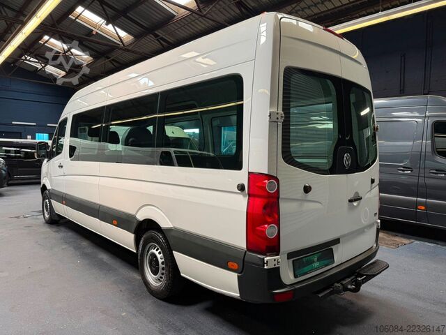 Mikroautobuss VOLKSWAGEN Crafter MAXI L3H2 6 Sitze Klima STHZ AHK 1.Hand