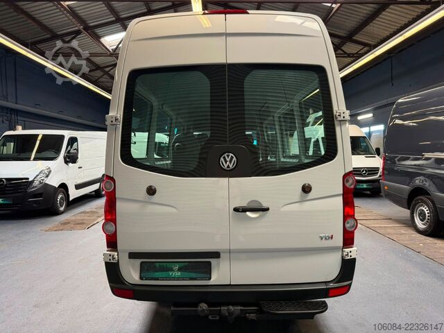 Mikroautobuss VOLKSWAGEN Crafter MAXI L3H2 6 Sitze Klima STHZ AHK 1.Hand