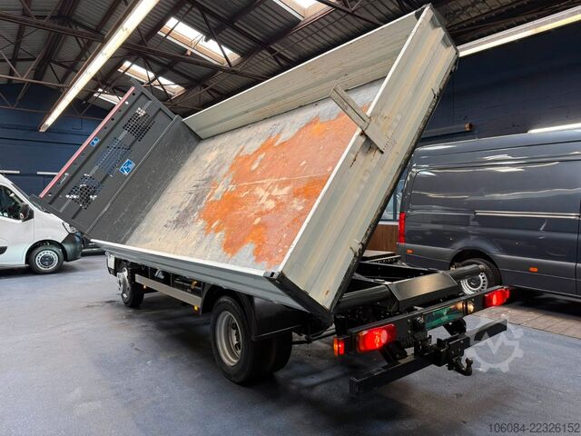 Platvorm-kallur FUSO Canter 7C18 3 Seiten Kipper Klima LED SPUR AHK