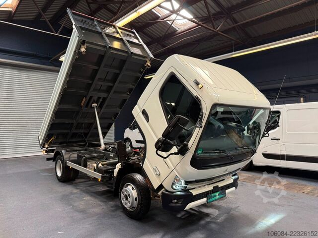 Platvorm-kallur FUSO Canter 7C18 3 Seiten Kipper Klima LED SPUR AHK