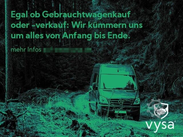 Platvorm-kallur FUSO Canter 7C18 3 Seiten Kipper Klima LED SPUR AHK