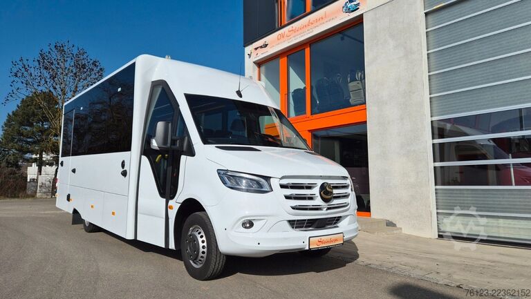 Kleinbus MERCEDES-BENZ 30 Sitzer Schul- Transferbus 519 Vorlauffahrzeug