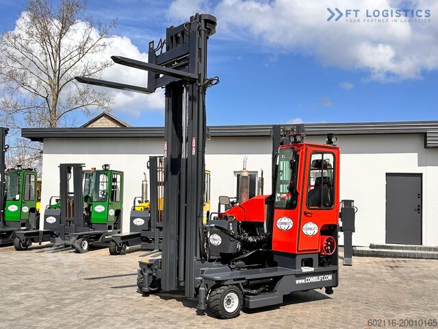 Četrvirzienu iekrāvēja kravas automašīna Combilift C4000 / GAS / TRIPLEX / 9300MM /LIKE NEW