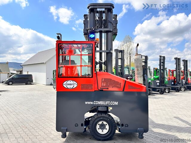 Četrvirzienu iekrāvēja kravas automašīna Combilift C4000 / GAS / TRIPLEX / 9300MM /LIKE NEW