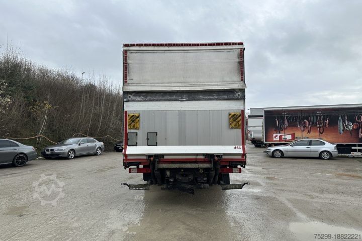 Flatbed truck with tarp Renault T460 Pritsche-Plane Hebebühne / Swiss-Vehicle