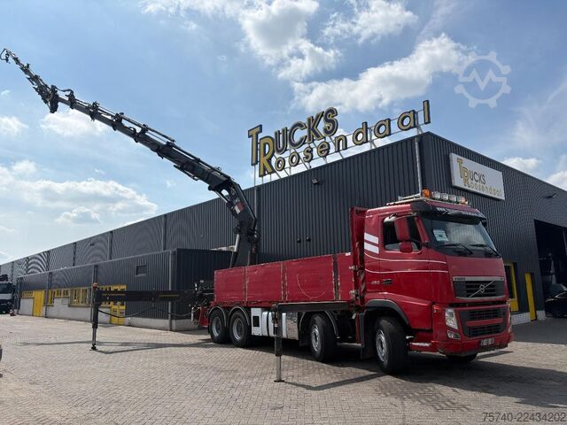 Kranbil Volvo FH 12.460 + HIAB 700E-6 HI HIPRO + JIB 4X + 8X4...