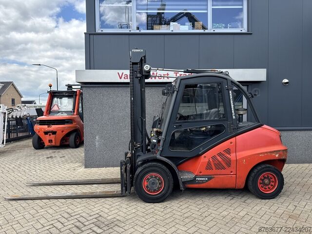 Linde H50D-02/600 Duplo 370 sideskift kabine VW diesel 2019 LINDE H50D-02/600 Duplo 370  Sideshift Cabine VW Diesel 2019
