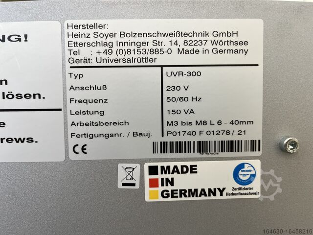 Univerzalni vibrator UVR 300 Soyer UVR 300