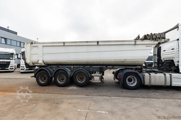  GALTRAILER GALTRAILER -HARDOX 26m3+BACHE
