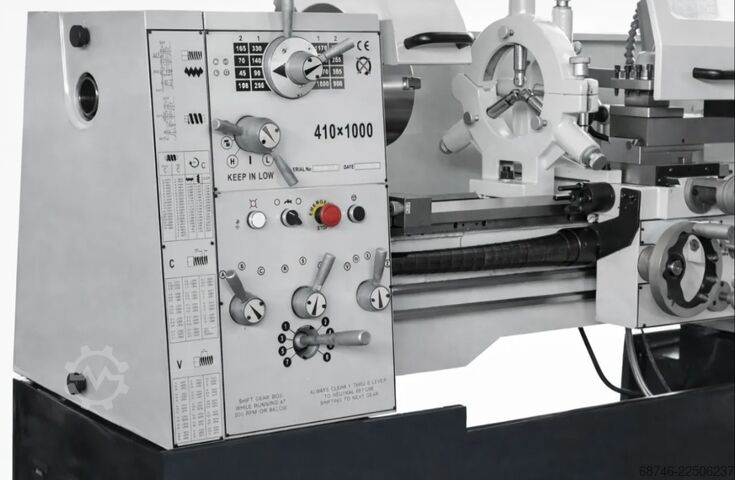 Leit-/Zugspindeldrehmaschine 410×1000 mm Viber-System 410×1000 mm