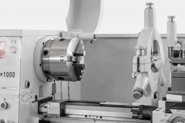 Leit-/Zugspindeldrehmaschine 410×1000 mm Viber-System 410×1000 mm