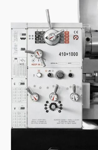 Leit-/Zugspindeldrehmaschine 410×1000 mm Viber-System 410×1000 mm