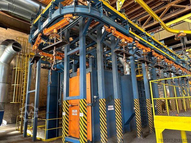 Machine de fonderie ABRAZIV Engineering Office and Mfg. Ltd. shot blasting machine CM1500-8