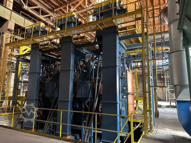 Machine de fonderie ABRAZIV Engineering Office and Mfg. Ltd. shot blasting machine CM1500-8