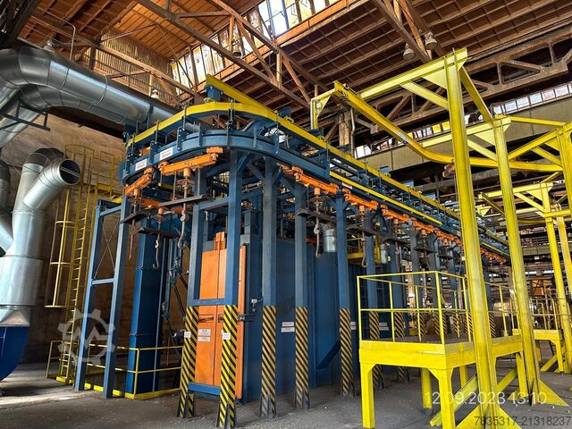 Machine de fonderie ABRAZIV Engineering Office and Mfg. Ltd. shot blasting machine CM1500-8