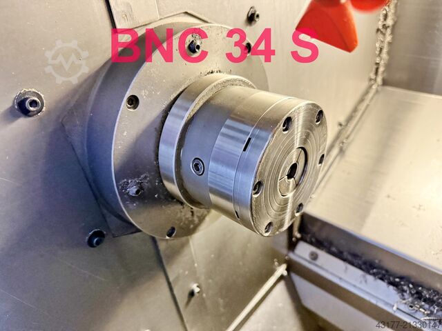 CNC-sorvi automaattisorvauskone sorvi Miyano Citizen ( kein Traub Okuma DMG ) BNC 34-S Gegenspindel + JNC 45-T 2. Rev
