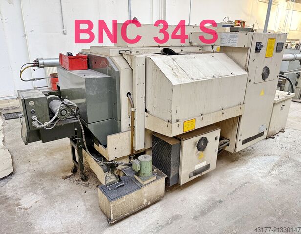 CNC-sorvi automaattisorvauskone sorvi Miyano Citizen ( kein Traub Okuma DMG ) BNC 34-S Gegenspindel + JNC 45-T 2. Rev