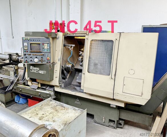 CNC-sorvi automaattisorvauskone sorvi Miyano Citizen ( kein Traub Okuma DMG ) BNC 34-S Gegenspindel + JNC 45-T 2. Rev