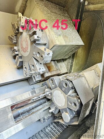 CNC-sorvi automaattisorvauskone sorvi Miyano Citizen ( kein Traub Okuma DMG ) BNC 34-S Gegenspindel + JNC 45-T 2. Rev