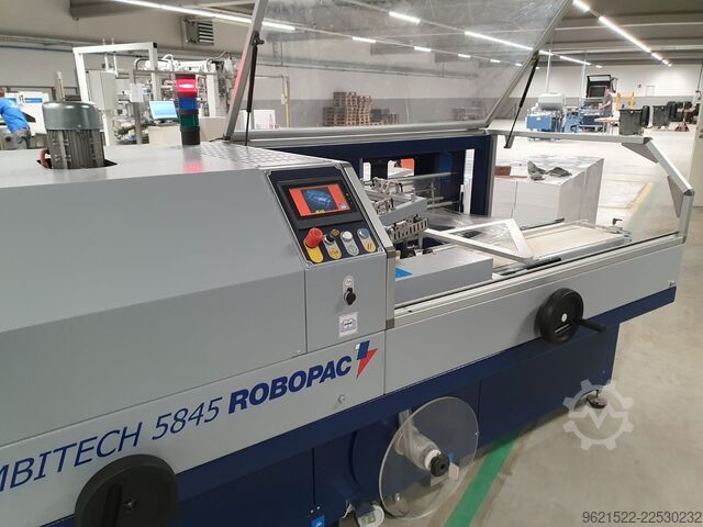 Krympanläggning, krympugn Robopac COMBITECH 5845 AVH