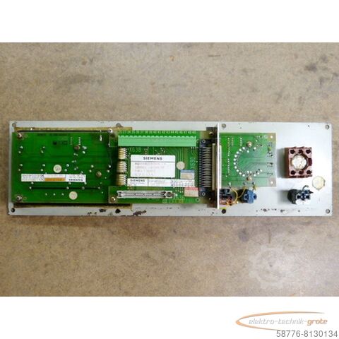Composant Siemens Siemens 6FC3448-3EF Maschinensteuertafel