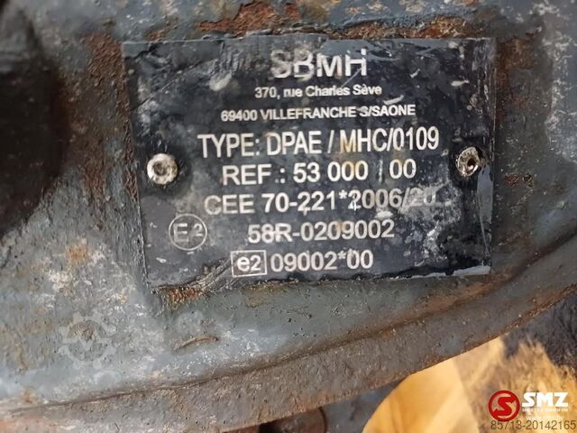 Važiuoklės dalis Diversen Occ uitschuifbare achterbumper SBMH 53 000 DPAE MH