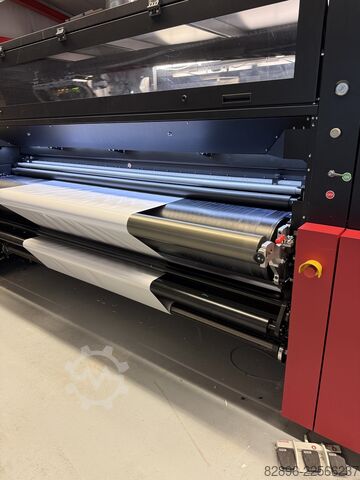 Hybridná 2,5 m UV LED digitálna tlačiareň AGFA Jeti Tauro H2500 LED