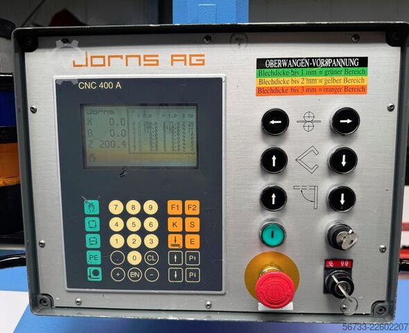 เครื่องพับแผ่นโลหะ JORNS Line 6100 x 2,0 mm CNC
