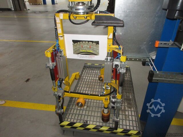 Manipulateur, dispositif de manutention, aide à la levée IHF Jungenthal Manipulator Knickarm Pneumatik Manipulator Vector 130 L 3,5m