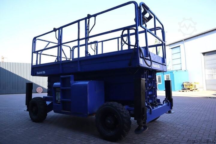 シザーリフト Haulotte H15SX New Tyres, Diesel, 4x4 Drive, 15 Working Hei
