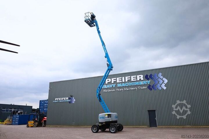 Plate-forme de travail télescopique articulée Genie Z45XC GUARANTEE, Diesel, 4x4 Drive, 16m Working He