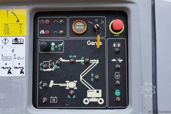 Plate-forme de travail télescopique articulée Genie Z45XC GUARANTEE, Diesel, 4x4 Drive, 16m Working He