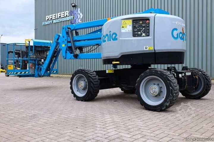 Plate-forme de travail télescopique articulée Genie Z45XC GUARANTEE, Diesel, 4x4 Drive, 16m Working He