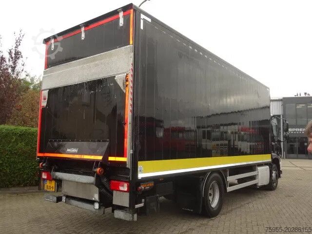 Koffer DAF CF 290 ALUGESLOTENBAK EN KLEP 2500 KG,GVW 20.50...
