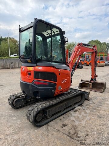 Mini excavator Kubota U 27-4