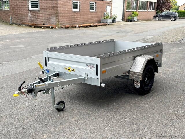 Kastenanhänger Humbaur HA 132513 KV OFFROAD 251X131X40CM 1300KG TIEFLADER | BUGKLAPPE