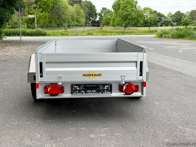 Kastenanhänger Humbaur HA 132513 KV OFFROAD 251X131X40CM 1300KG TIEFLADER | BUGKLAPPE