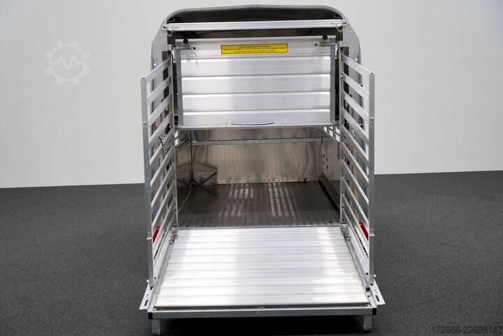 Trailer ternak Ifor Williams TA5 | 8x6 | DOPPELSTOCK 241X156X183CM VIEHANHÄNGER | 2X LÜFTUNG