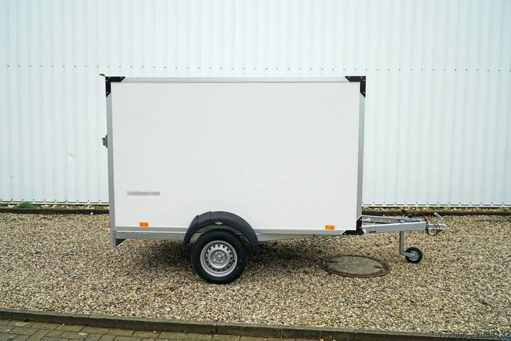 Sandučasta prikolica Humbaur HK 752513-15P | RAMPE 251X132X152CM 750KG KOFFERANHÄNGER
