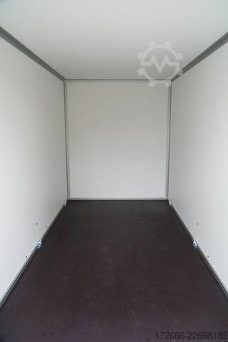 Sandučasta prikolica Humbaur HK 752513-15P | RAMPE 251X132X152CM 750KG KOFFERANHÄNGER