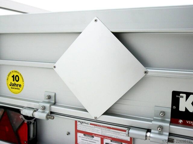Kastenanhänger Koch-Anhänger B1000 | ALUBODEN 205X105X45CM 1000KG TIEFLADER