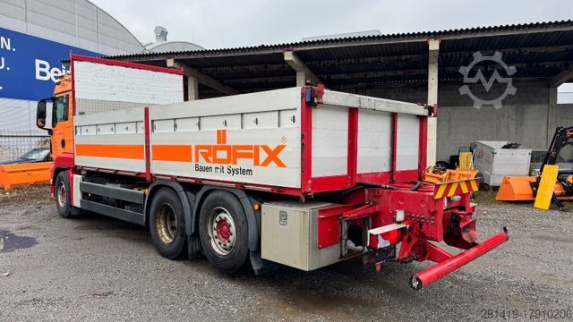 LKW mit Pritsche (offen) MAN Tgs EEV 26.480 6x2 Baustoff Pritsche Bj 2012