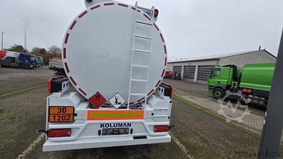 Tankbil  5 KAMMER ALUMINIUM TANKAUFLIEGER ADR