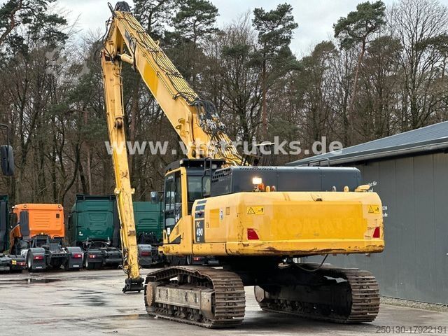 Jentolak rantai KOMATSU PC490 Longfront Abbruchbagger Kettenbagger