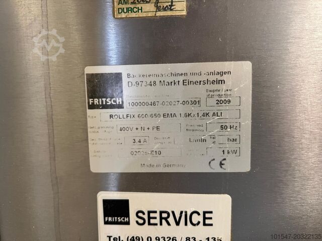 Automatisches Walzwerk Fritsch Rollfix