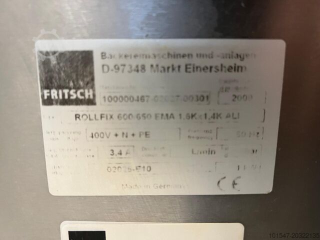 Automatisches Walzwerk Fritsch Rollfix